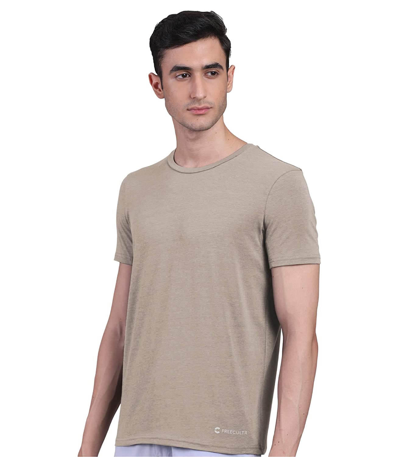 Sand Men's Half Sleeves Bamboo Undershirts (Loungewear & Sleepwear) - Pack Of 1