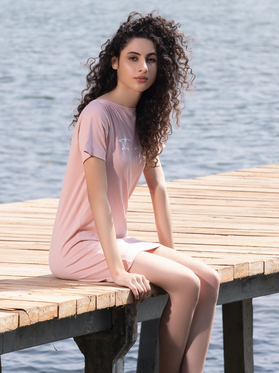 Twin Skin Women's T-shirt Dress (Pack of 1)