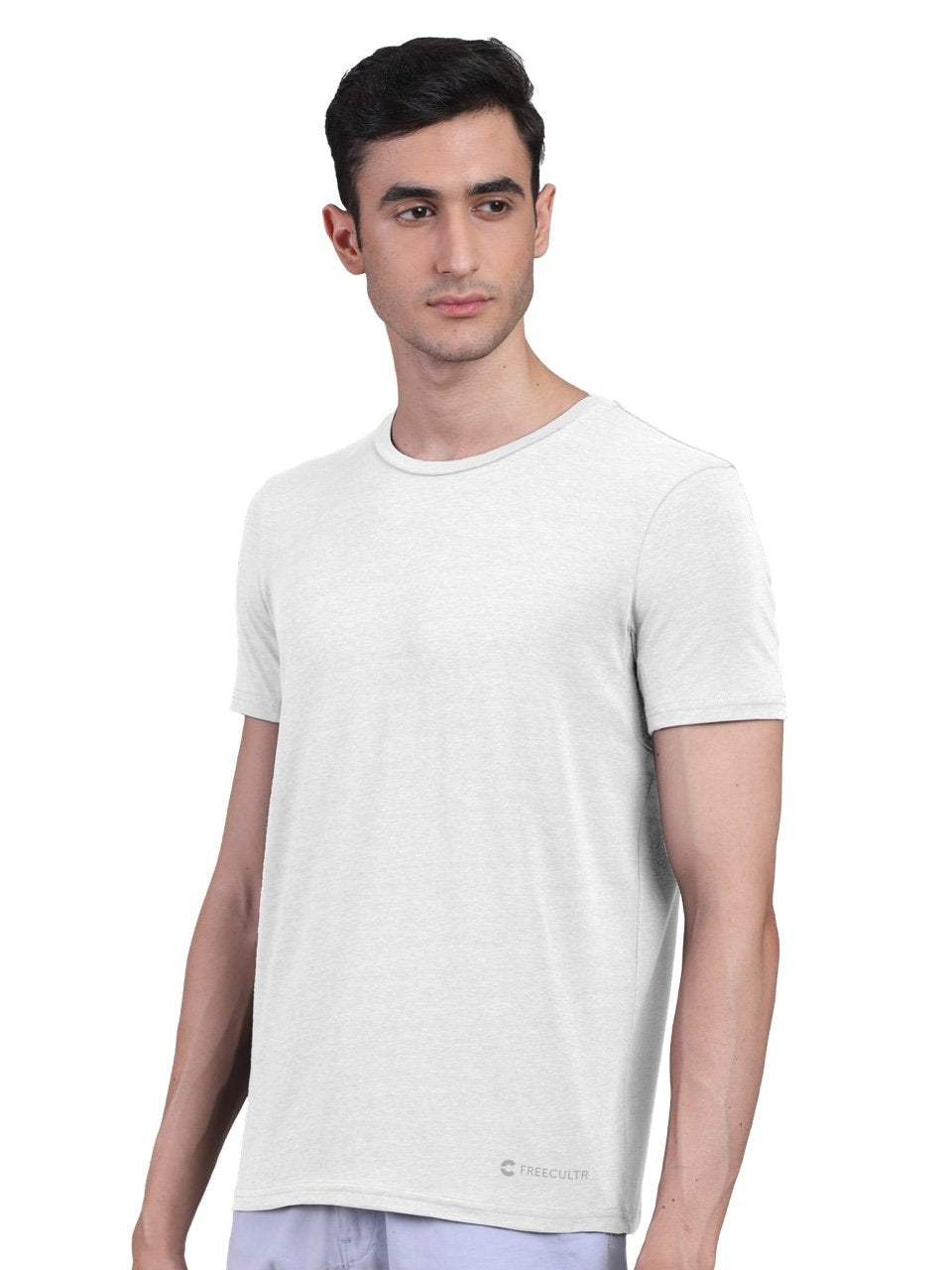 Men's Half Sleeves Bamboo Undershirts (Loungewear & Sleepwear) - Pack of 2