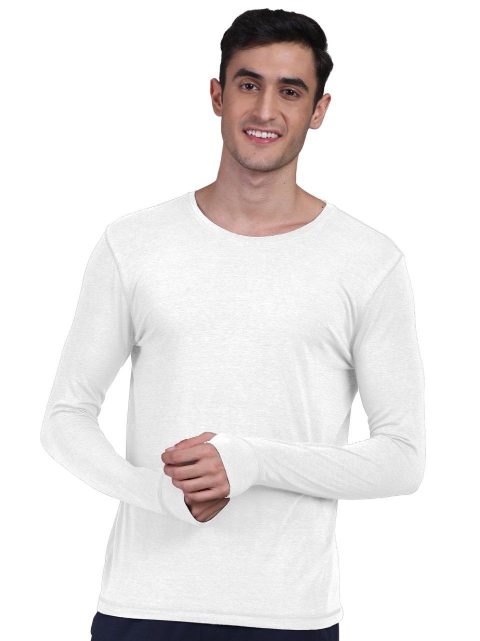 Men's Organic Bamboo Skins (Full Sleeves-Undershirt, Loungewear, Sleepwear) - Pack of 2 - freecultr.com