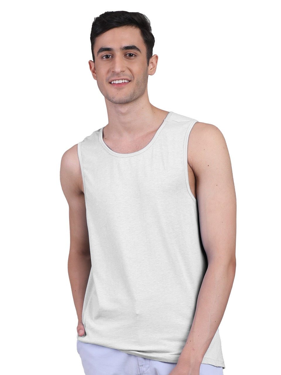 Twin Skin Organic Bamboo Vest - Active Fit (Pack of 2)