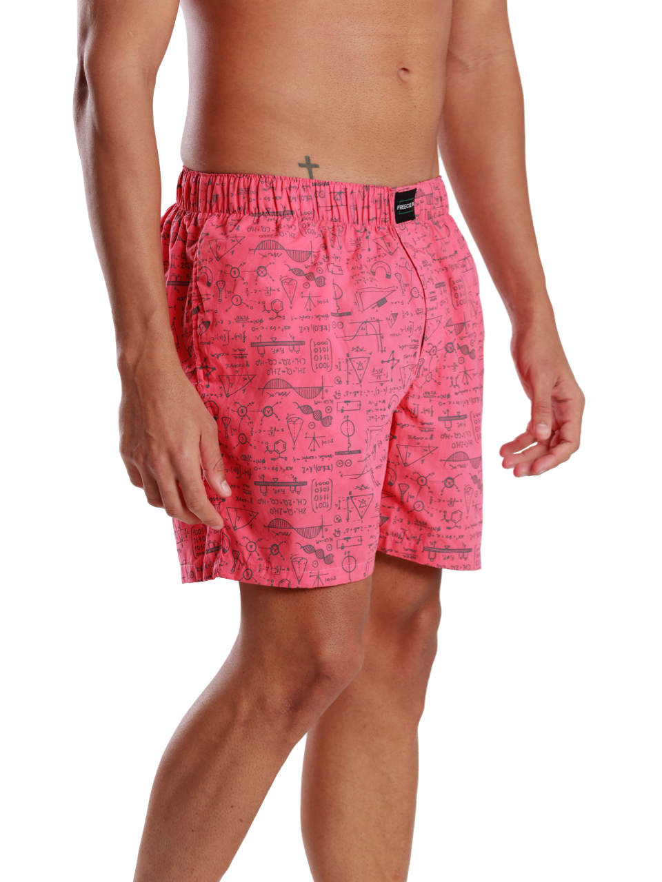 All-Day Boxer Shorts Plain & Printed - (Pack of 3)
