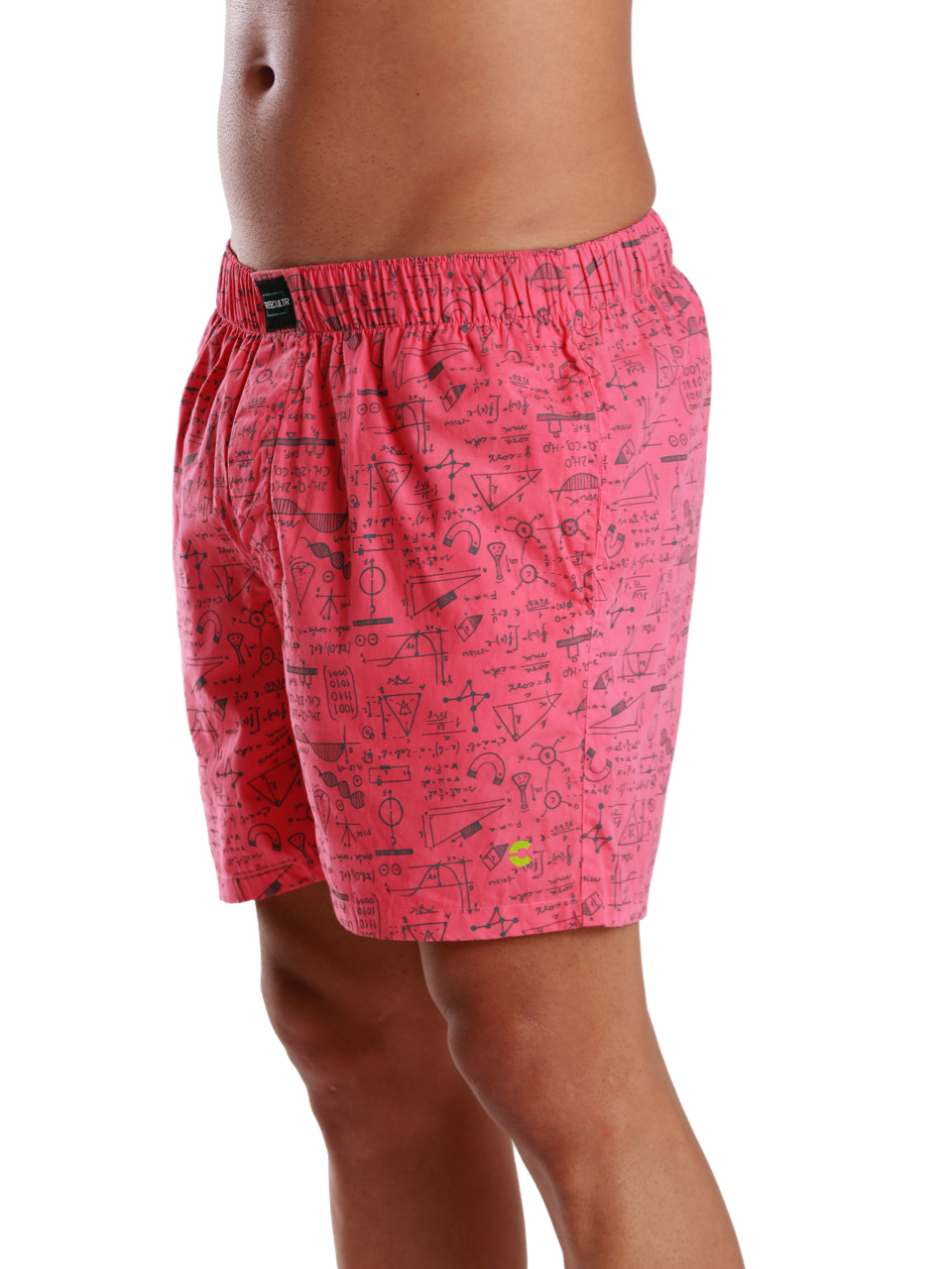 Men's All-Day Boxer Shorts Plain & Printed - (Pack of 3)